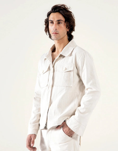 CANVAS FLAP POCKET SHACKET